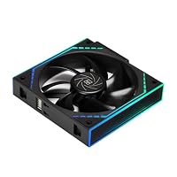 Thermalright TL-M12Q 120mm ARGB PWM PC-Lüfter Schwarz – Ansicht 3