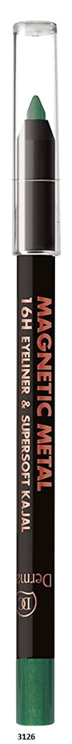 DermacolMagnetic Metal 16H Eyeliner (n.04 Green)