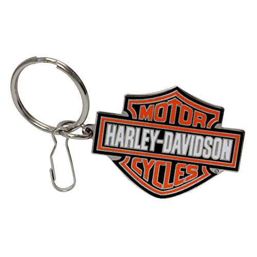 Harley-Davidson Keychain Enamel B&S