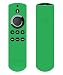 Koral Case for Alexa Voice Remote for Fire TV Stick, Fire TV Streaming Media Player, and Fire TV Cube (Glow Green)