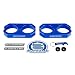 Supreme Suspensions - Blue Universal Billet T6 Aluminum Coilover Reservoir Brackets