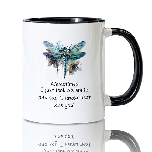 Taza de Café Memorial Dragonfly Cerámica 11oz miniatura 1