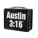 WWE Stone Cold Steve Austin Austin 3:16' Lunch Box Black