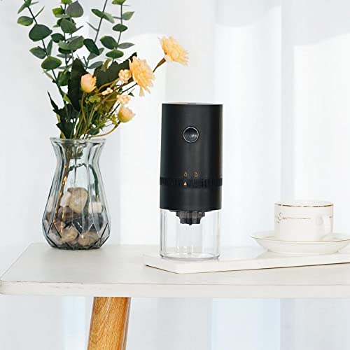 Tragbare elektrische Kaffeemühle mit 4 Tassen/28 ml, automatische konische Gratte, Kaffeemühle mit mehreren… – Bild 7
