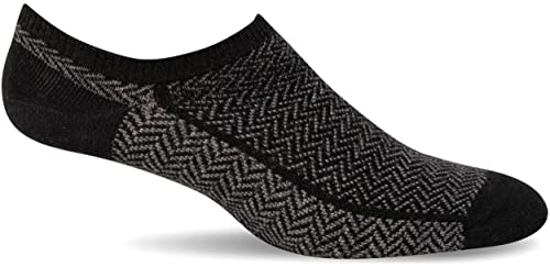 Image of Sockwell Women's Uptown Essential Comfort Classic Micro Socks, Black - S /M