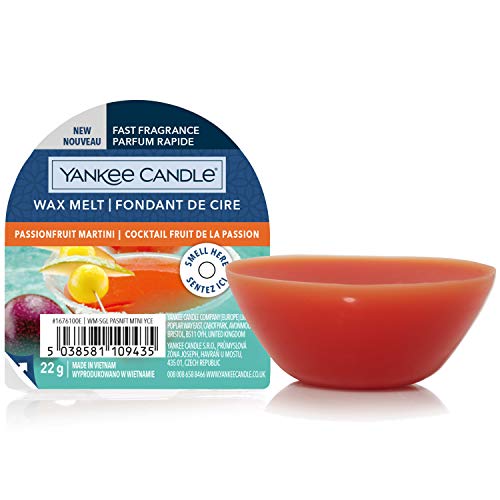 YANKEE CANDLE 1676100E Cire Fondue, Passion Fruit Martini, Taille Unique Cover