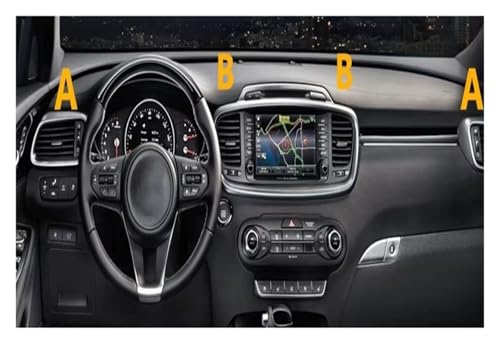 Grille de ventilation Kia Sorento 2015-2018 côté gauche pour tableau de bord