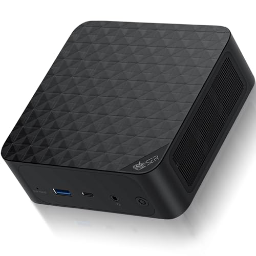 Beelink SER6 Mini PC,AMD Ryzen 9 6900HX(8C/16T,up to 4.9GHz),Mini Computer with 32GB DDR5/500GB PCle4.0 SSD,4K/Triple Display/USB4+HDMI+DP/WiFi 6/BT5.2 Mini Gaming PC Support Auto Power On
