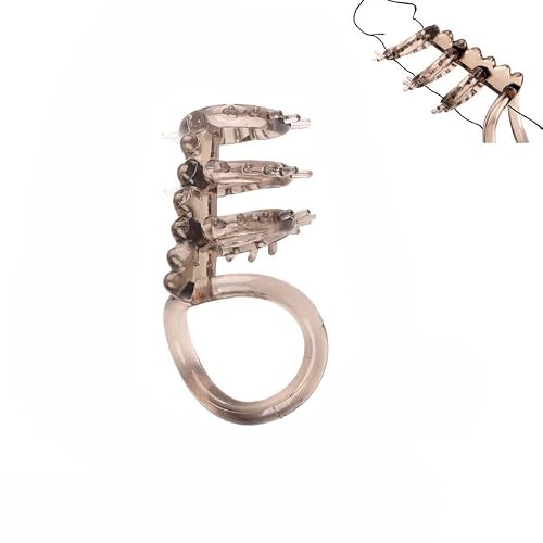 Male Black Silicone Fitness Training Accessory，Lobster Shaped Ring Accessory，Confession Gift