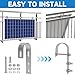 4 Stück Balkonkraftwerk Halterung Haken, Solarmodul Halterung Solarpanel, Universal PV Modul Halterung Haken, Edelstahl Kraftwerk Halterungen Balkon für Befestigung Solarmodul