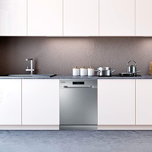 Samsung DW60M6050FS Geschirrspüler, freistehend, 14 Gedecke, A++, Edelstahl, maximal 60 cm, berührungsempfindliche Tasten, LED