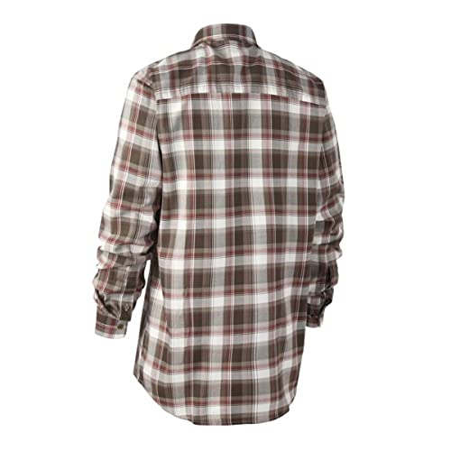 Silas Shirt Brown Check Deerhunter idéale pour vos sorties nature