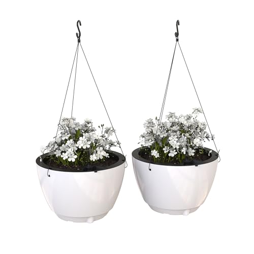 Mayne Caprio 14 Inch Self-Watering Hanging Planter
