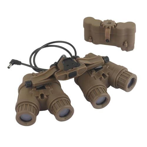 Side Flipping NVG-18 Dummy Model,for Tactical Helmet NVG Mount Airsoft GPNVG 18 NVG Cosplay Display Movie Props-No Function