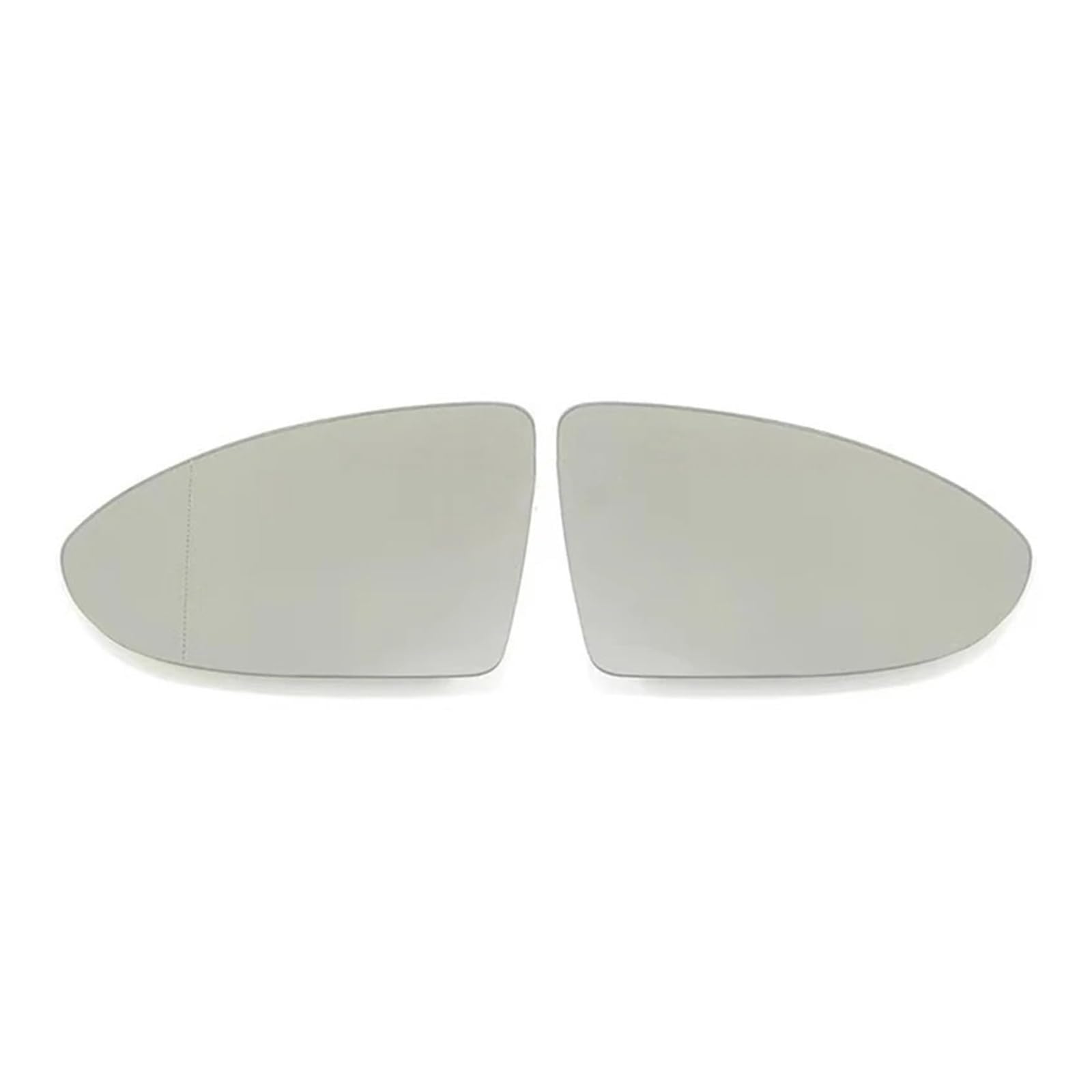 Verre de Rétroviseur Remplacement pour Golf 7 MK7 / MK7.5 GTI Rline Touran 5T 2013-2020,Plaque Sphérique de Rétroviseur Chauffant en Verre,Right