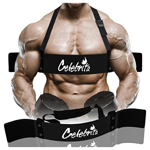Celebrita Arm Blaster for Arm & Bicep Support - Bicep Curl - Muscle Bomber for Biceps, Triceps, Arm Muscle Strength - Bicep Blaster Heavy Duty for Body Builders & Weightlifters