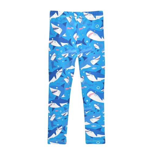 Shark Ocean Bluoddler Baby Girl Legging Stretchy Full Length Workout Pants Exercise2