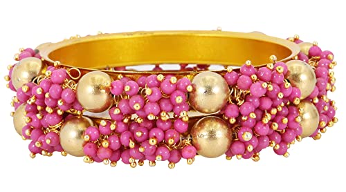 Image of NMII Metal and Zircon Studded Kadaa set for Women /Girls