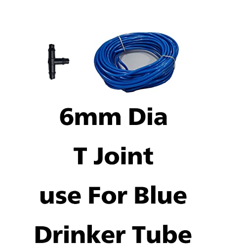 Image of Drinker T-Joint For Poultry Farming Dia. 6Mm(Pack Of 50)