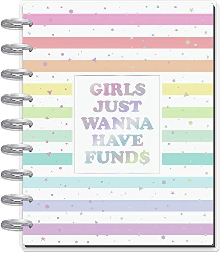 The Happy Planner Year Round Classic Sized Planner  Budget Planner for Women  Set Goals, Save Money  Daily, Weekly & Monthly Layout  Undated  Portable, Functional - 7 x 9.25