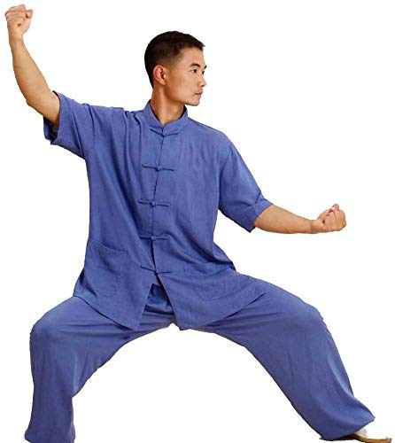 Costume de Tai Chi d'arts martiaux traditionnels chinois avec finitions soignées et durables