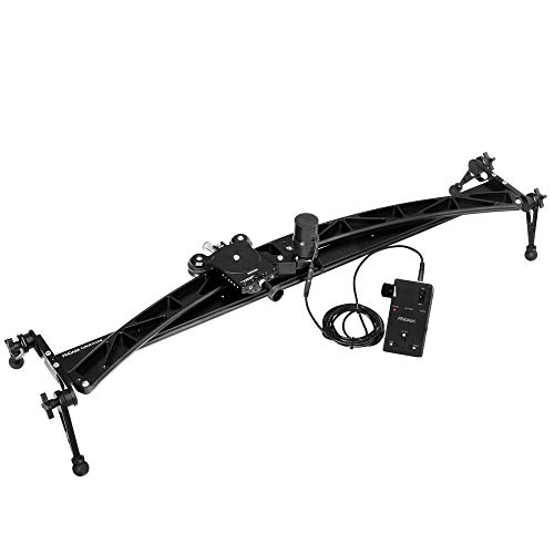 Proaim Curve-N-Line 3Ft/36”/90Cm Curve-N-Line Cnc Constructed Aluminum Camera Slider With Motion Control System | Professional Smooth Track For Video Movie Film Production (P-Cnl-3Mc) #TOP4