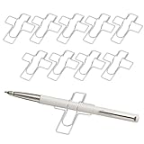 Robuste et fonctionnel : fabriqués à partir de matériaux durables, ces pinces à stylo sont conçues pour durer, offrant une utilisation à long terme. Que vous les utilisiez à l'école, au bureau ou en voyage, ces pinces garantissent que vos outils d'écriture restent en place, vous aidant à rester productif et organisé.