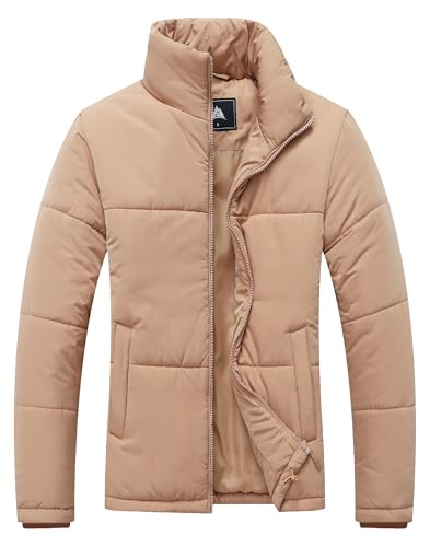 TDYPCI Women's Warm Winter Coat Waterproof Puffer Jacket Full-Zip Lightweight Winter Jacket