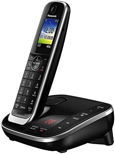 Panasonic KX-TGJ323EB Trio Handset Cordless Home Phone with Nuisance Call Blocker and LCD Colour Display - Black