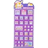 NestlyMoly シール タイルタイプ ぷっくり 3Dシール ステッカー かわいい おしゃれ 女の子 男の子 ごほうび ギフト DIY用 デコシール 手帳用 日記帳用 貼り付け可能 1枚入り