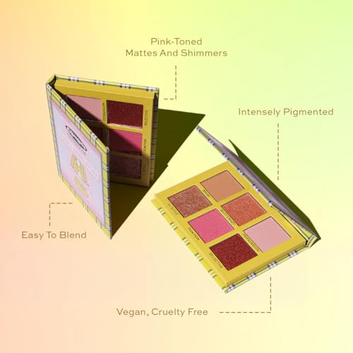 Image of Makeup Revolution Clueless x Revolution Cher's Wardrobe Palette 6 shimmers Eyeshadow For Women