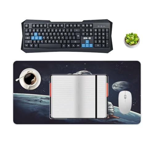 Astronaut Space Desk Pad Large Square de Caucho miniatura 4