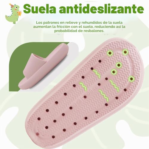 Chanclas de niña ligeras y cómodas para evitar resbalones 5