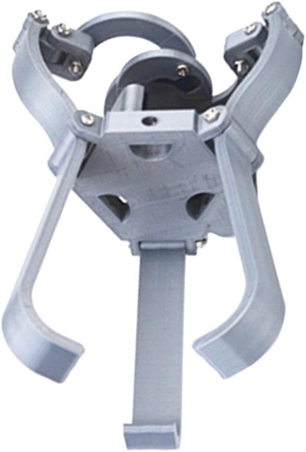 Metal Robot Arm Mechanical Robotic Clamp Silver Claw Kit with Servos Motor