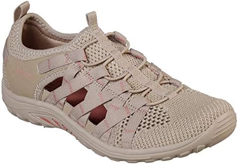 Skechers womens Reggae Fest - Neap Oxford Flat, Taupe, 7.5 US | Image 4