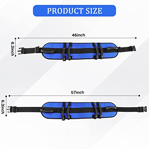 Yhk Gait Belt With 6 Handles Adjustable Medical Care Safety Gait Assist Device For Elderly, Handicapped, Patient Care Supports 500 Lbs Transfer Belt With Quick Release Buckle #TOP1