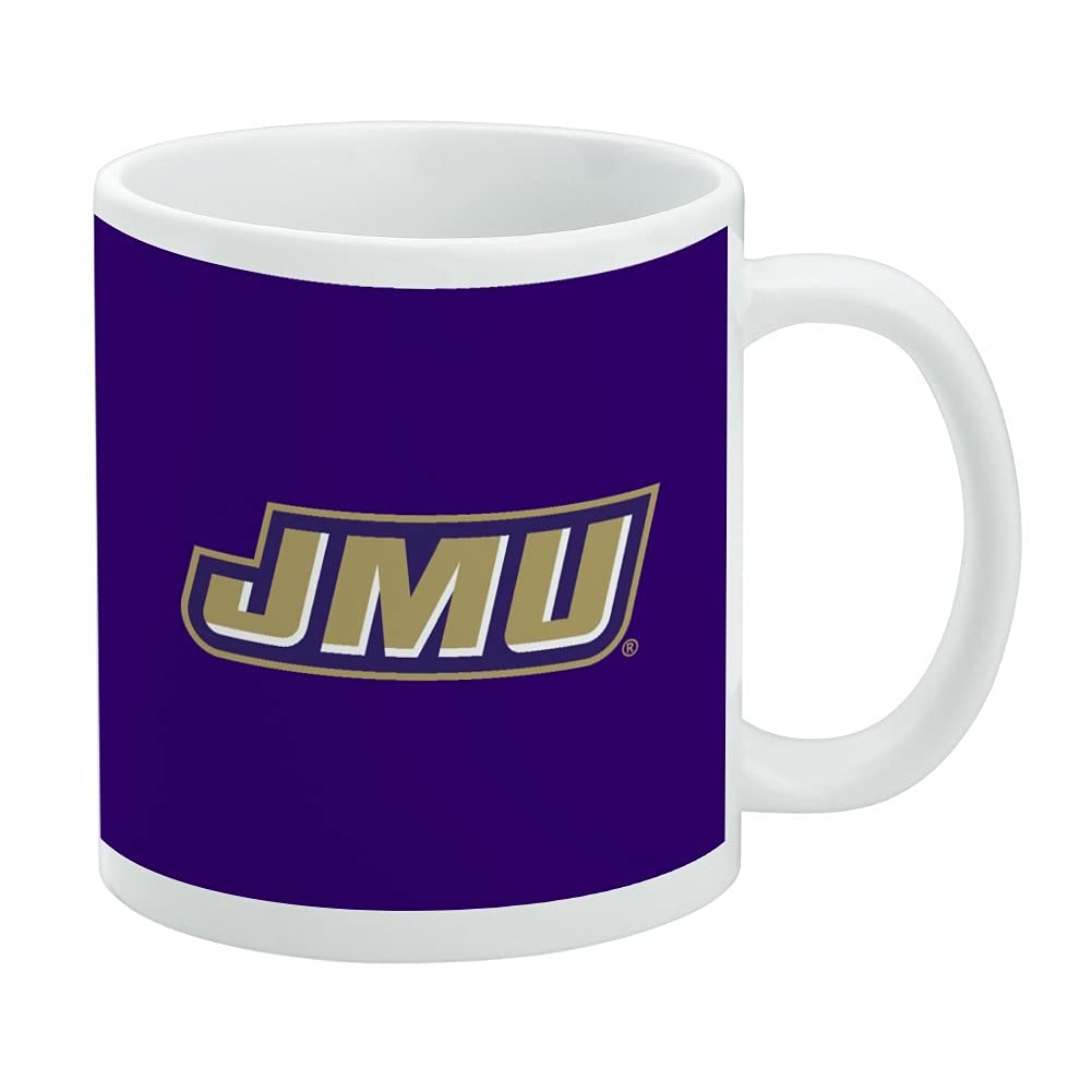 GRAPHICS & MORE James Madison University Dukes Logo Ceramic Coffee Mug, Novelty Gift Mugs for Coffee, Tea and Hot Drinks, 11oz, White
