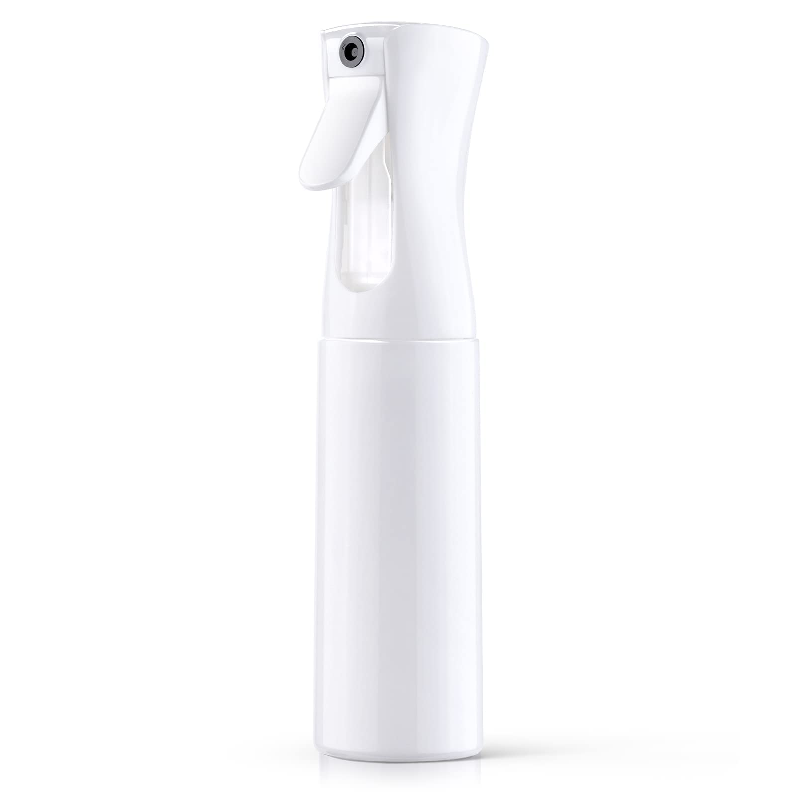 URAQT Sprühflasche Haar, 300 ml Wasserzerstäuber Wasserflaschens Friseur Sprühflaschen Spray Bottle, Salon Wasser Sprüher Friseur Haar Werkzeug für Haar, Weiß