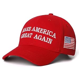 MAGA Hat Trump 2024,Big Embroidered Make America Great Again Donald Trump Slogan Hat American Flag Baseball Cap