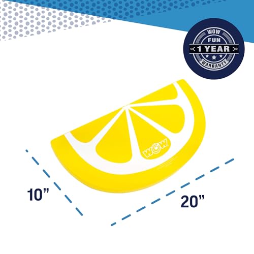 Wow Sports Lemon Lime Foam Poolside Seat - 2-Pack - Portable Pool Edge Cushion Chair - for Kids & Adults by WOW Sports - Image 3