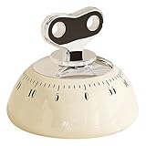 キッチンタイマー マグネット ゼンマイ式 ダイヤルタイマー アナログタイマー レトロ 60分計 機械式 料理用タイマ ー 手動式 電池不要 勉強 料理 大音量 おしゃれ 可愛い 時間管理 簡単設定 小型 ベーキング 揚げ物 ゆで卵 お菓子作り