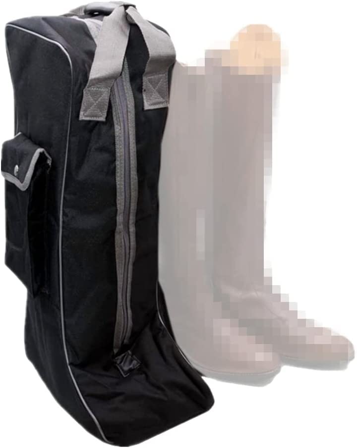 TentHome Sac de Transport équestre Professionnel Sac de Botte Haute équine Portable rembourré Bottes Hautes d'équitation anglaises Sacs à bandoulière pour Botte de Coup de Pied