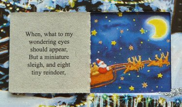 Woodland Holiday Advent Calendar (Countdown to Christmas) by Vermont Christmas Company with 'Twas the Night Before Christmas' Poem