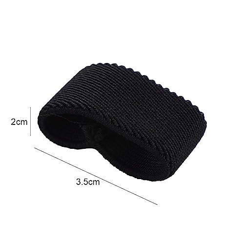 Leadigol 5 Pcs Belt Elastic Loop Keeper, Elastic Buckle Ring Belt Loop Elastic Belt Ring Keeper Belt Keepers Backpack Belt Loop for Men Women Belt2