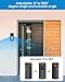 Anti-Theft Video Doorbell Mount，Adjustable 360° Degree Doorbell Angle No-Drill Mount Compatible with Ring Battery Doorbell /Plus/Pro Video Doorbell Upgrade Corner Kit for Houses,Apartments
