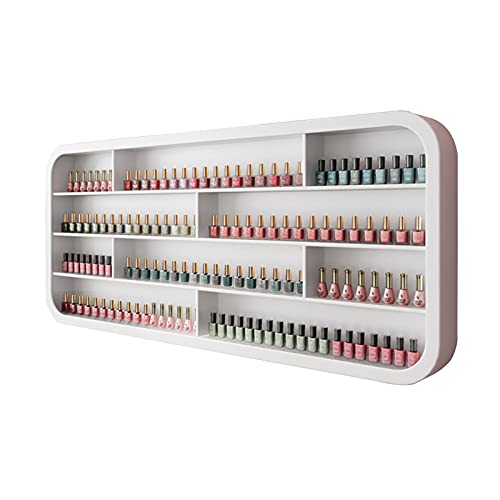 household products Nagellack-Display-Regal für ätherisches Öl, Wandregal Wand-Vitrine Metall-Display-Regal, für Nagellack/Ätherisches Öl Aufbewahrungs-Display-Halter-Regal, für Nagelstudio Cover