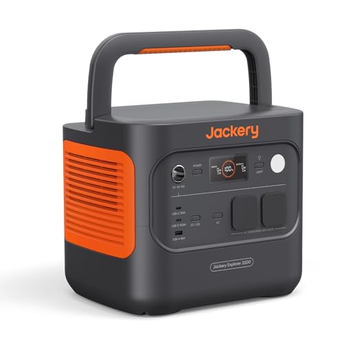 Jackery Explorer 2000 v2 Générateur Électrique Portable 2042Wh/2200W