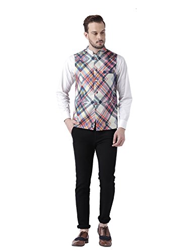 Image of KISAH Men's Art Silk Waist Coat