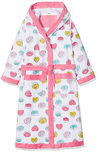 Chicco Accappatoio Vestaglia, Bambina, Rosa (Bianco E Rosa 031), 92 (Taglia Produttore:092)