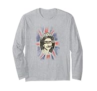 Vintage-inspired design featuring the legendary "God Save The Queen" artwork by Sex Pistols Officially licensed merchandise for fans of the band Lightweight, Classic fit, Double-needle sleeve and bottom hem
